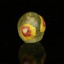 Medieval glass eye bead 386EM